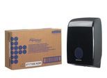 Kimberly-Clark® Aquarius Papierhandtuchspender 7171, für Falthandtücher, L 399 x B 265 x H 136 mm, Kunststoff, schwarz