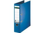 LEITZ® Ordner 1007/1008, DIN A4, Rückenbreite 80 mm, einzeln, blau