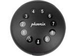 Schlüsseltresor Phoenix Palm KS0211E, motorisiertes Schlüsselschloss, Steuerung per App, Bluetooth, Wasser-/Staubfest IP65, schwarz