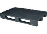 Schwerlastpalette FP-HDK1210S, Tragkraft 5000/1500/600 kg, geschlossenes Oberdeck, 3 Kufen, L 1200 x B 1000 x H 155 mm, Recycling-HDPE, 5 Stück