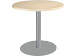 Schäfer Shop Select Tisch mit Tellerfuß, ø 800 x H 717 mm, Ahorn