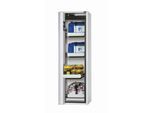 Sicherheitsschrank Typ 90 asecos S-PHOENIX touchless-90, vollautom. Sensor-Falttür, Anschlag links, Front Lichtgrau, B 596 x T 616 x H 1968 mm