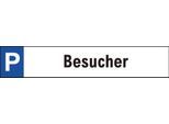 Parkplatzschild, Besucher