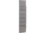 Eichner Stecktafel Wandsortierer, 6 Fächer, für Format A5 hoch, Polypropylen