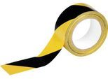 Markierungsband Durable Basic, für Innenbereich, selbstklebend, wieder ablösbar, B 50 mm, Weich-PVC, gelb/schwarz