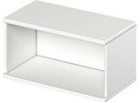 Schäfer Shop Genius Aufsatzregal TETRIS WOOD, 1 OH, B 800, weiß