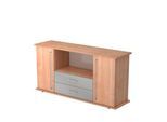 Sideboard mit 2 Schubladen, Nussbaum