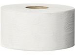 Tork® Toilettenpapier Mini Jumbo Advanced 120280, 2-lagig, mit Prägung, 12 Rollen á 850 Blatt, weiß