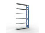 SCHULTE Lagertechnik Fachbodenregal - Stecksystem MULTIplus 250 Anbauregal - 2500x1300x300 mm, Typ 250 kg