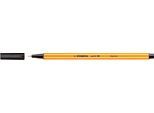 STABILO Fineliner Point 88, 0,4 mm, 10 Stück, schwarz