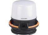 Brennenstuhl professionalLINE LED Baustrahler ORUM 5050 M, 360° Abstrahlwinkel, 5800 lm, IP54, IK08, L 280 x B 280 x H 286 mm, schwarz
