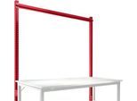 Aufbauportal, Grundtisch SPEZIAL Arbeitstisch-/Werkbanksystem UNIVERSAL/PROFI, 1750 mm, rubinrot