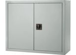 Schäfer Shop Select Aufsatzschrank, abschließbar, Höhe 800 mm, Breite 950 mm, lichtgrau RAL 7035