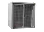 Gasflaschencontainer BAUER GFC-B M2, B 1570 x T 2125 x H 2265, für 35 Gasflaschen, feuerbeständig, abschließbar, grau