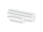 5x 10er-Set Schäfer Shop Select Ordner DIN A4, Rücken 80 mm, mit Griffloch, PP, weiß