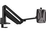 Monitorarm Novus CLU III C, für 1 Monitor bis 7 kg, mit Tischbefestigung, neig/schwenk/höhenverstellbar, schwarz