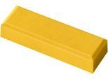 MAUL Rechteckmagnete, 53 x 18 x 10 mm, 20 Stück, gelb