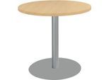 Schäfer Shop Select Tisch mit Tellerfuß, ø 800 x H 717 mm, Buche