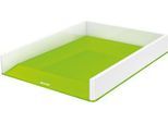 LEITZ® Ablagekorb WOW Duo Color, DIN A4, weiß/grün