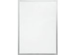 Durable Inforahmen DURAFRAME® Poster, Hoch-/Querformat, für 2 Poster, selbstklebend, aufklappbarer Magnetrahmen, B 745 x T 28 x H 1045 mm, PET, silber