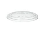 Deckel Papstar pure, Ø 184 mm, für Salatschalen (1300 ml), 50 Stk., biologisch abbaubar, nachwachsende Rohstoffe, PLA, transparent