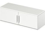 Schäfer Shop Genius Aufsatz-Flügeltürenschrank TETRIS WOOD, 1 OH, B 1200, weiß