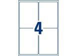 AVERY® Zweckform Versandetiketten, 99,1 x 143,5 mm, 300 Blatt, weiß