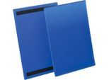 Etiketten- und Kennzeichnungstaschen B 210 x H 297 mm (A4 hoch), 50 Stück, blau