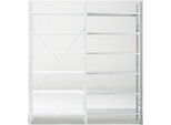 Anbauregal R 3000, 6 Böden, B 1315 mm x T 600 mm, Böden verzinkt