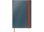 Notizbuch Leitz Cosy, DIN B5, kariert, 100 g/m² Papier, 80 Blatt, Hardcover, grau