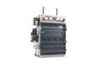Ballenpresse HSM V-Press 820 plus, 4 vertikale Umreifungen für Ballen bis 250 kg, Presskraft 178 kN, Füllklappe