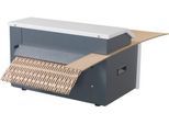 Verpackungspolstermaschine HSM ProfiPack C400, mit Griffmulde, 625 W, 220-240 V, B 610 x T 395 x H 375 mm, grau