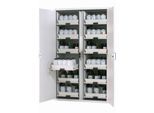 Säuren- und Laugenschrank asecos SL-CLASSIC, Flügeltüren, Front Lichtgrau, B 1197 x T 603 x H 1965 mm