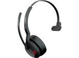 Headset Jabra Evolve2 55 link380a Mono, Reichweite bis 30 m, bis 10 h, MS-Teams optimiert, schwarz