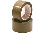 Packband Nopi® Classic 4042, Gesamtstärke 52 μ, L 66 m x B 50 mm, Rollen-∅ 76 mm, Polypropylen-Folie, braun, 6 Rollen