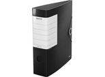 LEITZ® Qualitätsordner SOLID, DIN A4, Rückenbreite 82 mm, schwarz