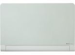 Glastafel Nobo Diamond, magnethaftend, abgerundete Ecken, m. 1 Stift u. 2 Magneten, 1800 x 1060 mm