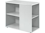 Standcontainer JENA, B 400 x T 800 x H 720 mm, lichtgrau