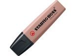 Textmarker STABILO® BOSS Original NatureCOLORS, Keilspitze, lichtbeständig, schnell trocknend, umbra, 1 Stück