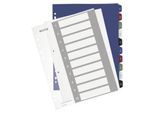 LEITZ Register Style, Zahlenregister, extrabreit, einzeln, Zahlen 1-10