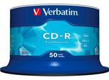 Verbatim CD-R, bis 52fach, 700 MB/80 min, 50er-Spindel