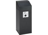 VAR Wertstoffsammler, Inhalt 45 Liter, antik-silber