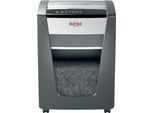 Rexel Momentum X406 Aktenvernichter P4, Partikelschnitt 4 x 28 mm, 15l, 6 Blatt Schnittleistung, schwarz