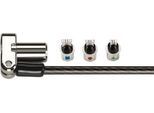 Kensington 3-in-1 Laptopschloss, passend für Standard T-Bar, Nano oder Wedge-Shaped Sicherheitsslots, 1,8 m Kabel