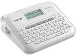 Beschriftungsgerät Brother PT-D410VP, Thermotransfer, für 3,5-18 mm breite TZe Schriftbänder, 20 mm/Sek., USB, Tastatur, Zubehör