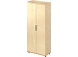 Schäfer Shop Genius Garderobenschrank TETRIS WOOD, 5 OH, H 1910 mm, Höhe inkl. Gleiter, Ahorn-Dekor
