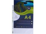 Exacompta Prospekthüllen Forever, DIN A4, Recycling-Polypropylen, 60µ, genarbt, transparent, 100 Stück