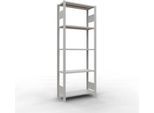 SCHULTE Lagertechnik - Stecks.Grundr. mit Längenriegel - 2000x750x300 mm, Typ 150 kg