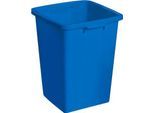 Abfallbehälter ohne Deckel, 90 Liter, blau
