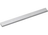 Maul Klemmleiste, Aluminium, L 428 x B 40 x H 13 mm, besonders flach, Klemmweite 10 mm